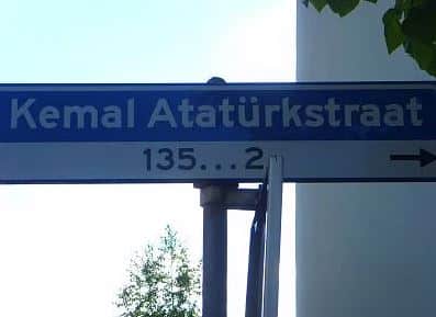 Kemal Atatürkstraat - Utrecht, Hollanda