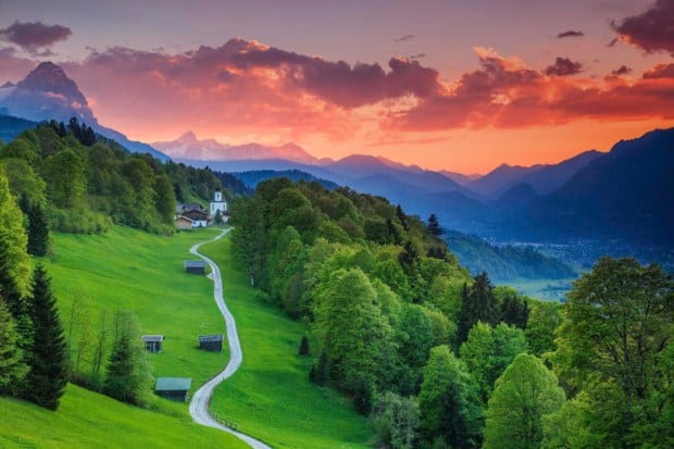 Garmisch-Partenkirchen-Almanya-Bavyera-Dünyanın-En-Güzel-Yeri