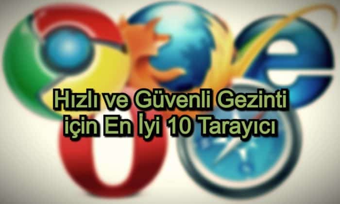 En iyi Tarayıcılar – 2020 Güncel – Hızlı ve Güvenli Gezinti İçin 10 Tarayıcı