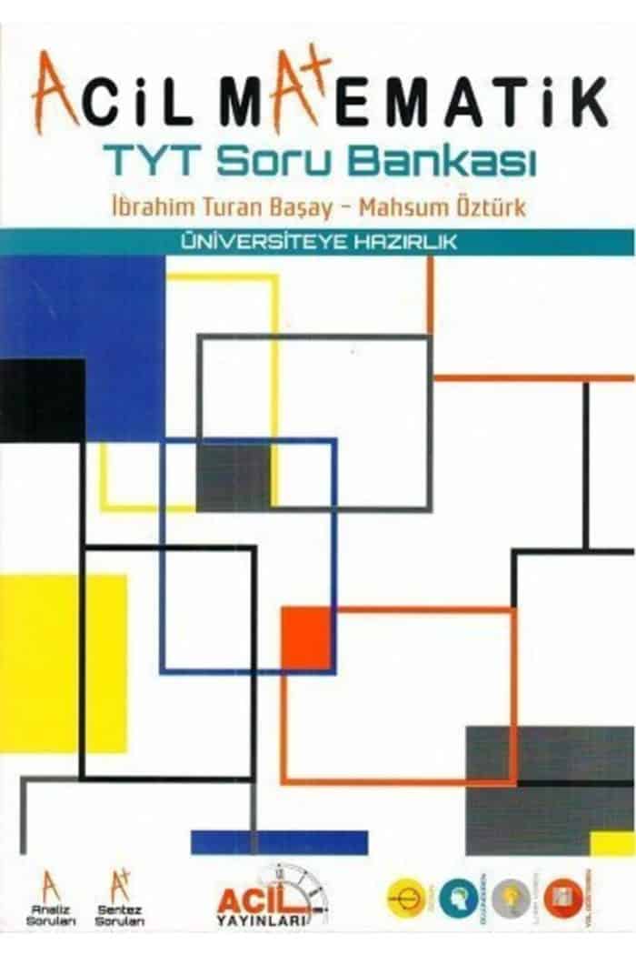 Acil Yayinlari – TYT Acil Matematik Soru Bankasi Kitabi