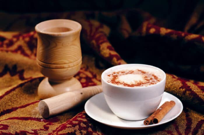 bir fincan salep