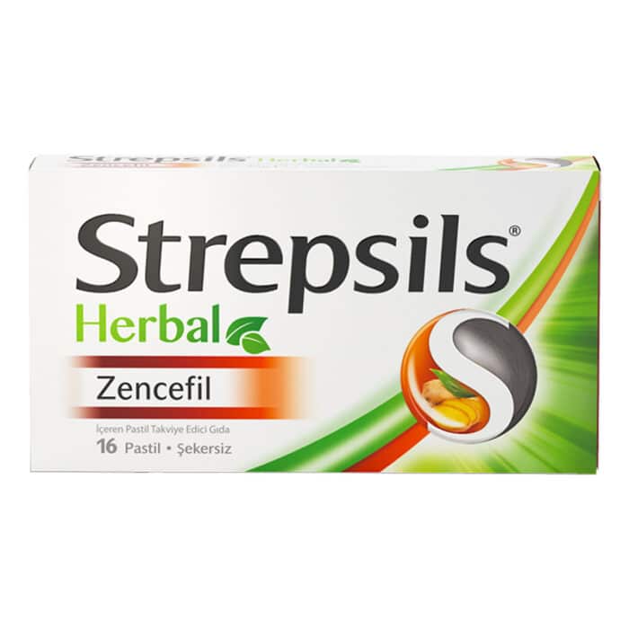 Strebsils Herbal Zencefil