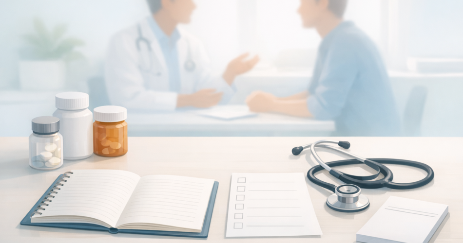 Doktorla takviye kullanımı hakkında danışma sahnesi