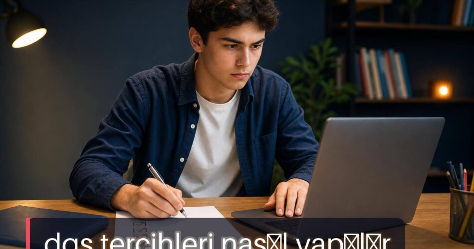 DGS Tercihleri Nasıl Yapılır? ÖSYM Ekranında Hatasız Liste Hazırlama Rehberi 1 DGS tercihleri nasıl yapılır sorusu için AİS üzerinden tercih listesi hazırlayan adayın kontrol anı.