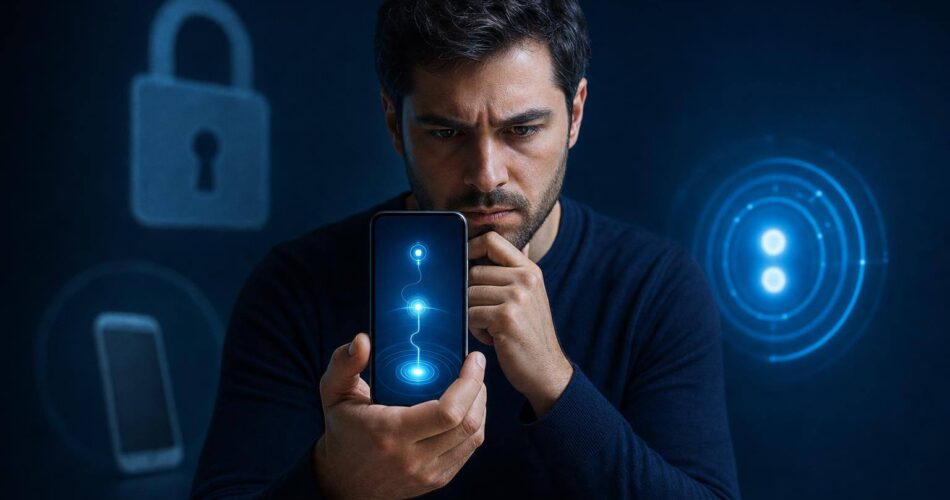 Google Hesabı Kurtarma Nasıl Yapılır? Şifre, Telefon Numarası ve 2 Adım Doğrulama Sorunları 1 google hesabı kurtarma nasıl yapılır konulu görselde telefonu tutan bir kişi kurtarma adımlarına odaklanıyor.
