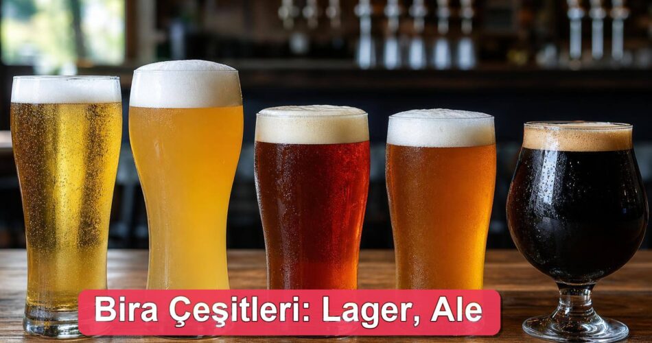 Bira Çeşitleri Rehberi: Lager, Ale, Stout ve IPA Nasıl Ayrılır?