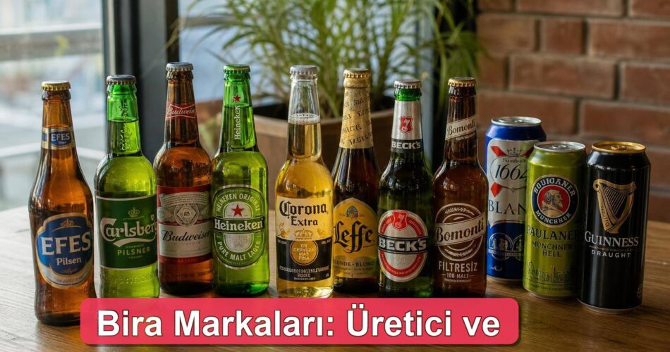 Bira Markaları: Yerli ve Yabancı Markaları Tanıma Rehberi 1 Bira Markaları: Yerli ve Yabancı Markaları Tanıma Rehberi