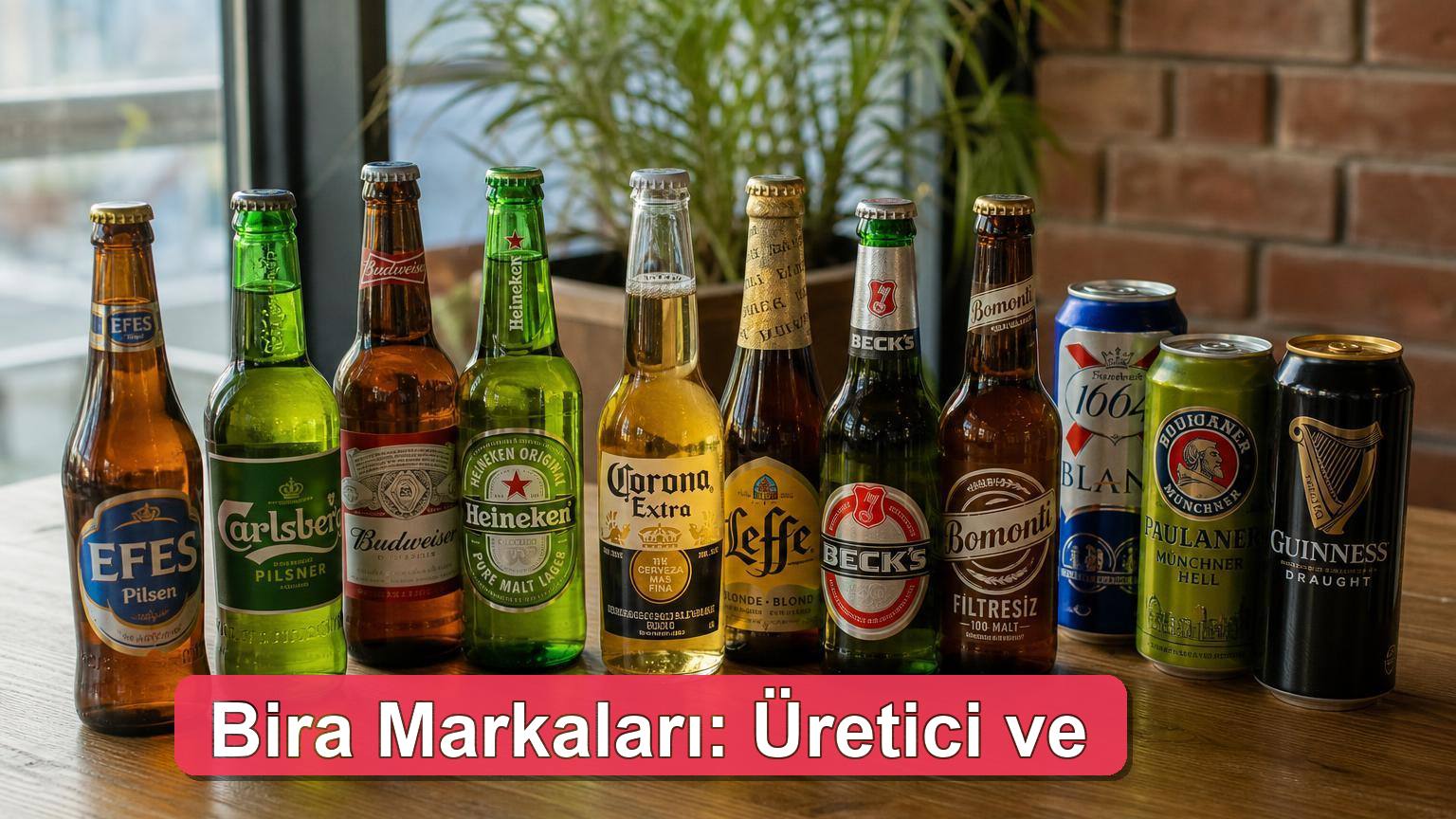 Bira Markaları: Yerli ve Yabancı Markaları Tanıma Rehberi