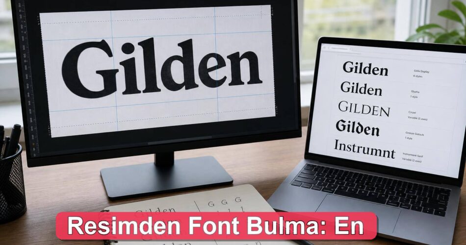 Yazı Fontu Bulma: Resim, Web Sitesi, PDF ve Logo için En Hızlı Yöntemler