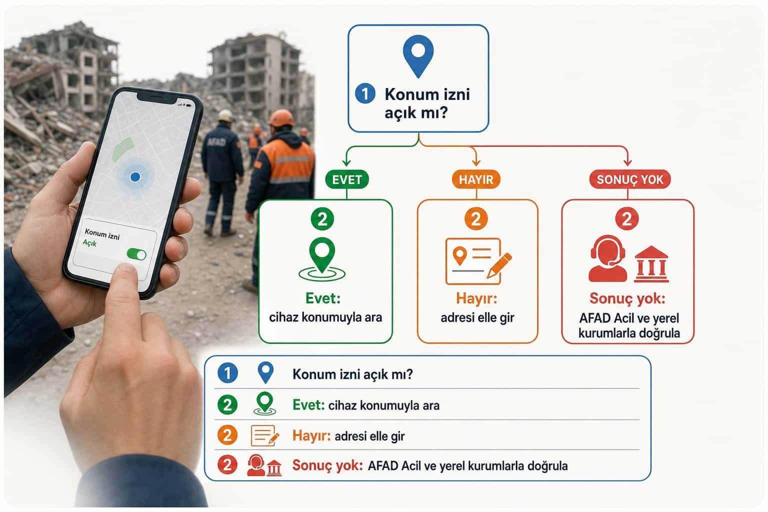 Deprem Toplanma Alanı Nasıl Öğrenilir? e-Devlet ve AFAD ile En Yakın Alanı Bulma 2 deprem toplanma alanı nasıl öğrenilir hakkında görsel özet