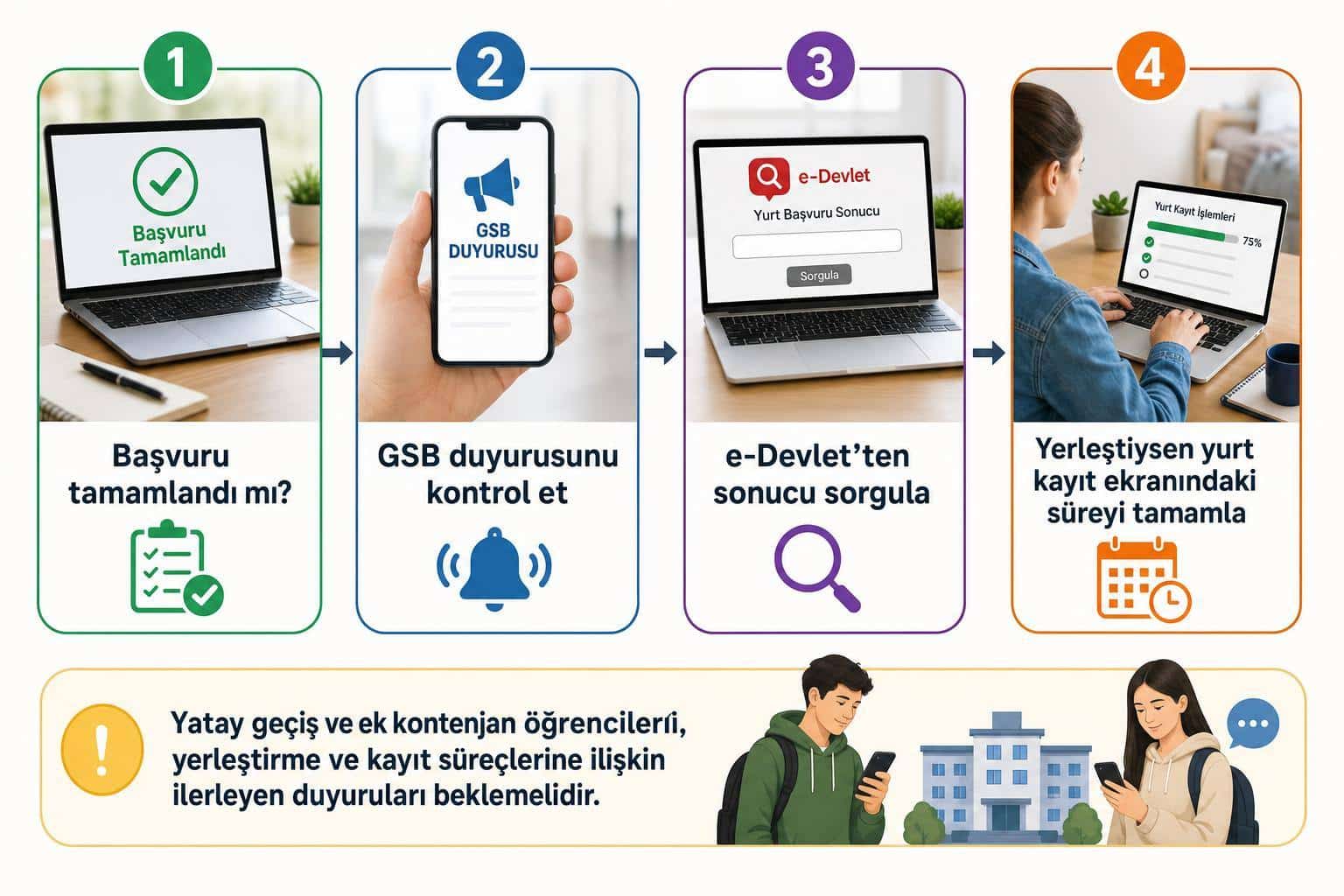 KYK Yurt Sonuçları Ne Zaman Açıklanacak? Sonuç Sorgulama ve Kayıt Adımları 2 kyk yurt sonuçları ne zaman açıklanacak hakkında görsel özet