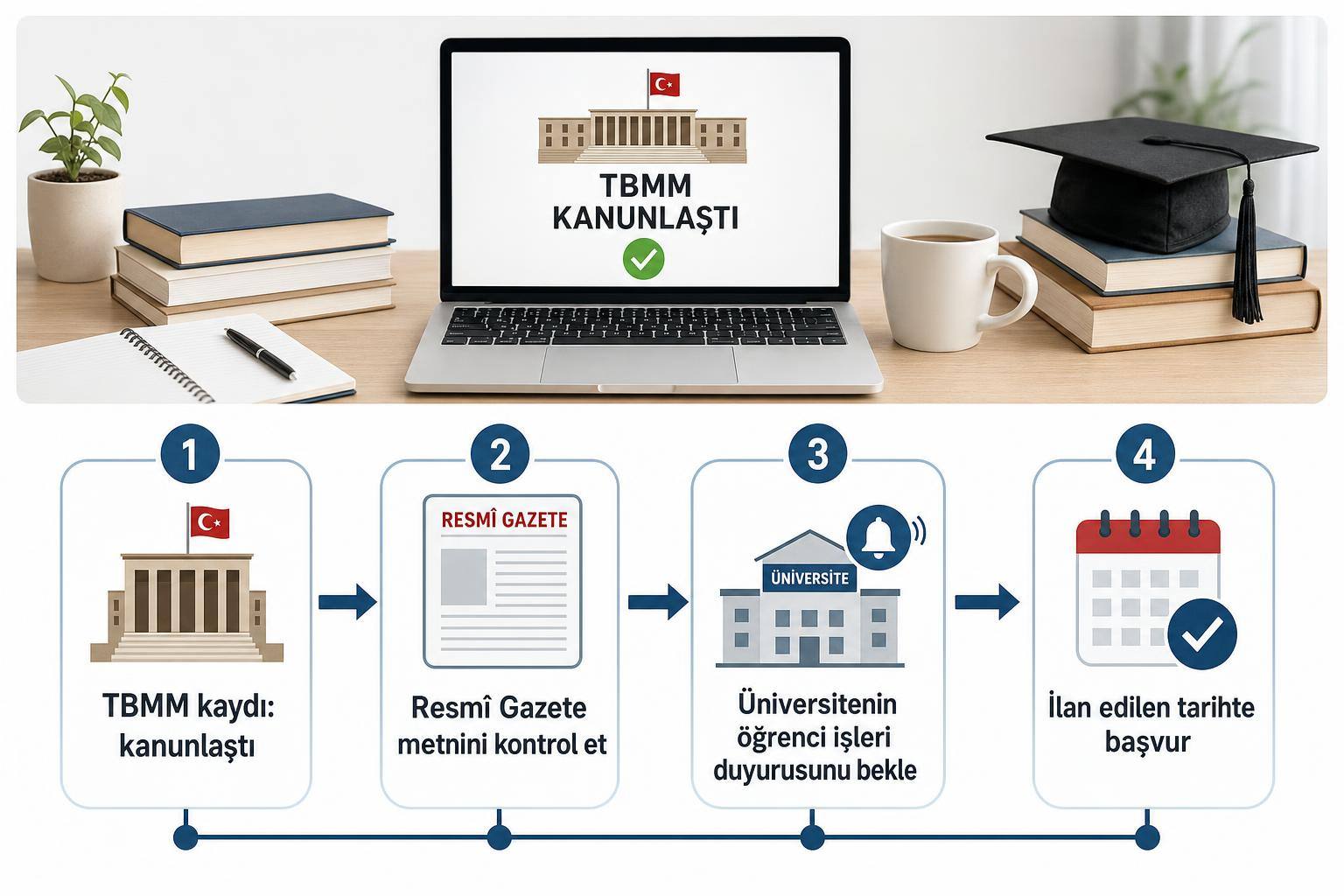 Öğrenci Affı Kanunlaştı: Başvuru Takvimi Üniversite Duyurularıyla Netleşecek 2 9 ağustos 2026 öğrenci affı hakkında görsel özet