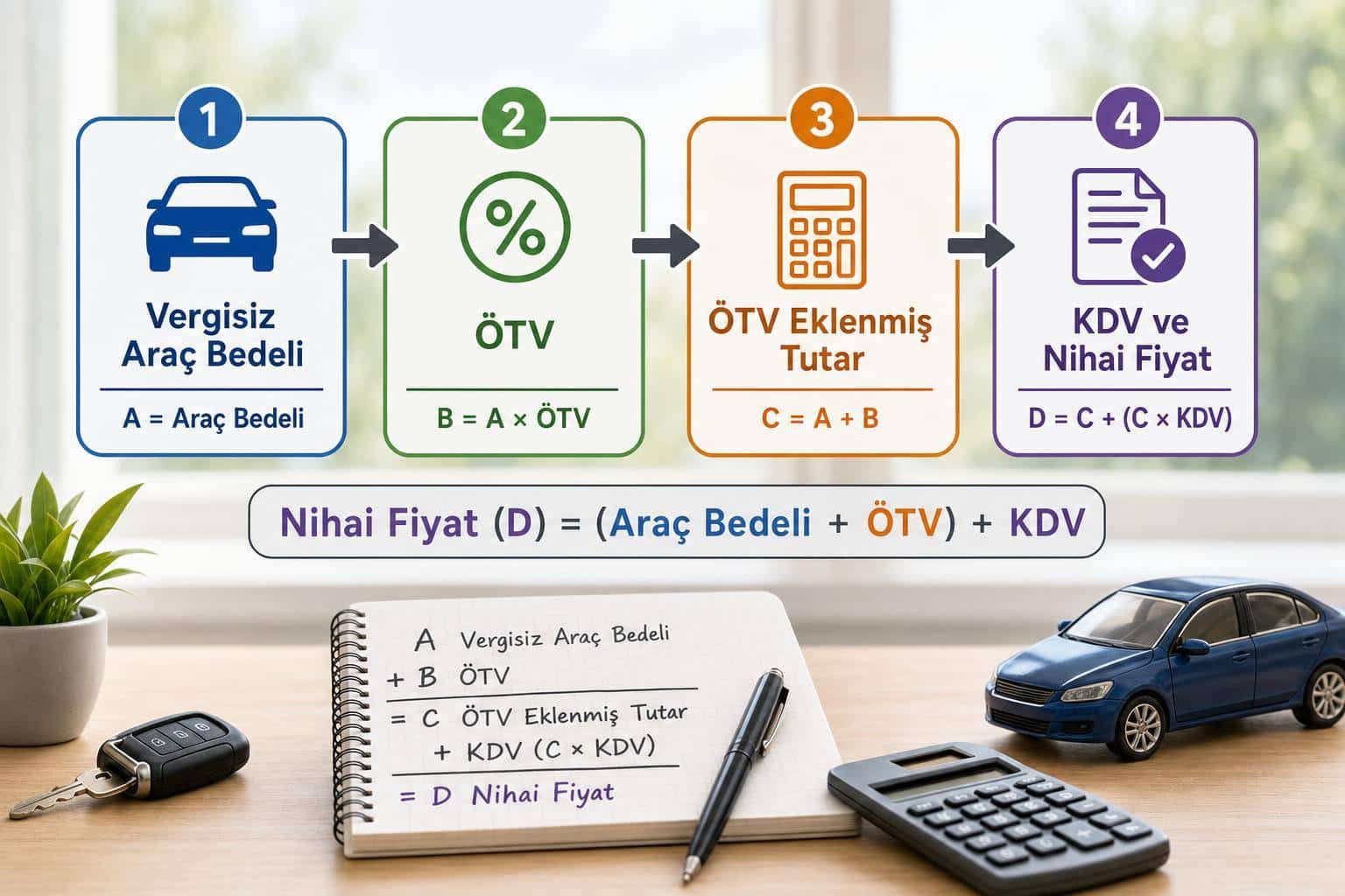 ÖTV Nedir? Taşıt Fiyatlarını ve Araç Alım Maliyetini Nasıl Etkiler? 2 ÖTV nedir hakkında görsel özet