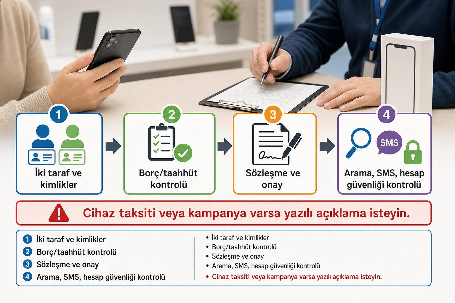 Telefon Hattı Devir İşlemi Nasıl Yapılır? Operatör Mağazası, Gerekli Belgeler ve Devir Sonrası Kontroller 2 telefon hattı devir işlemi nasıl yapılır hakkında görsel özet