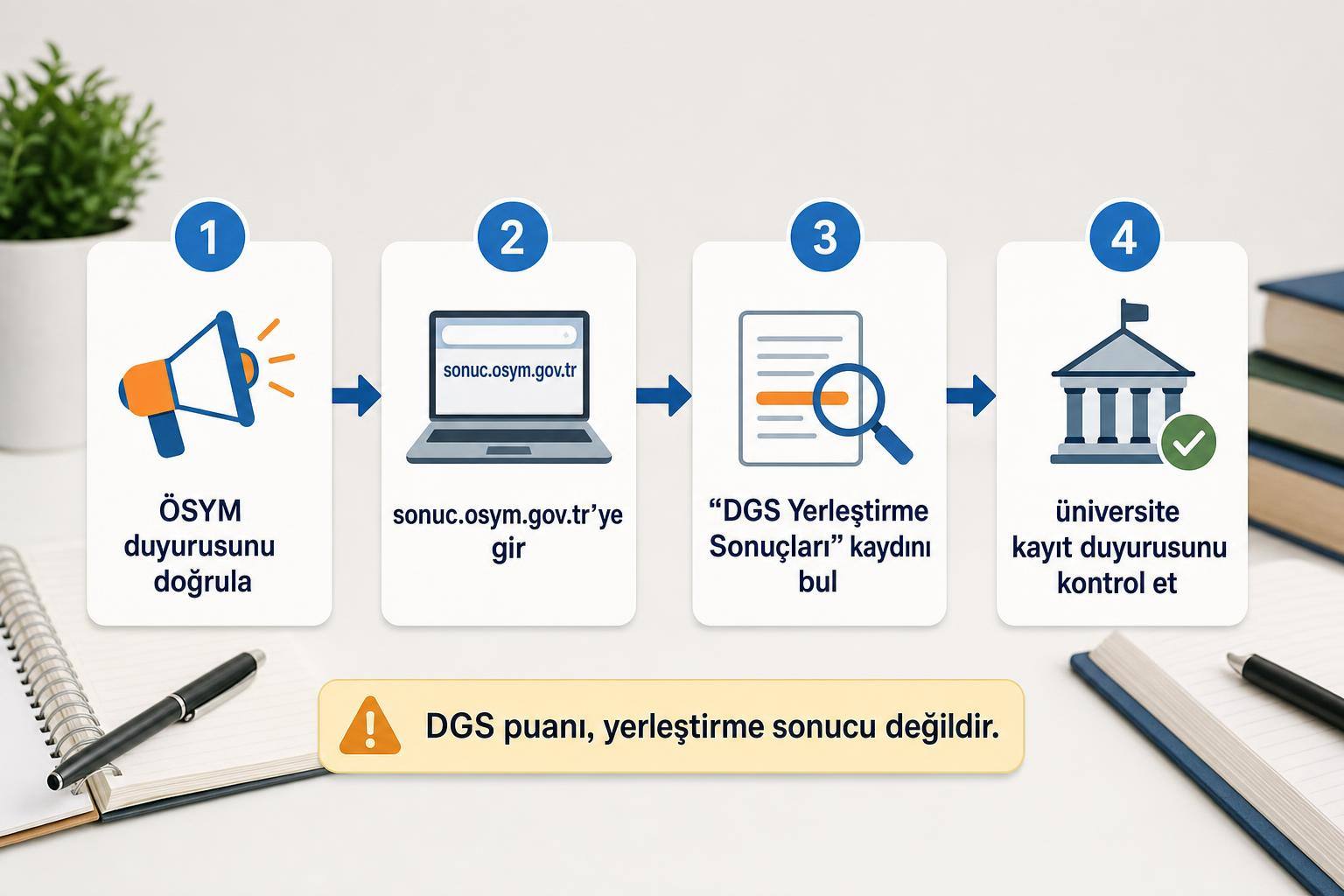 2026 DGS Yerleştirme Sonuçları Nasıl Sorgulanır? ÖSYM Sonuç Ekranı 2 dgs yerleştirme sonuçları hakkında görsel özet