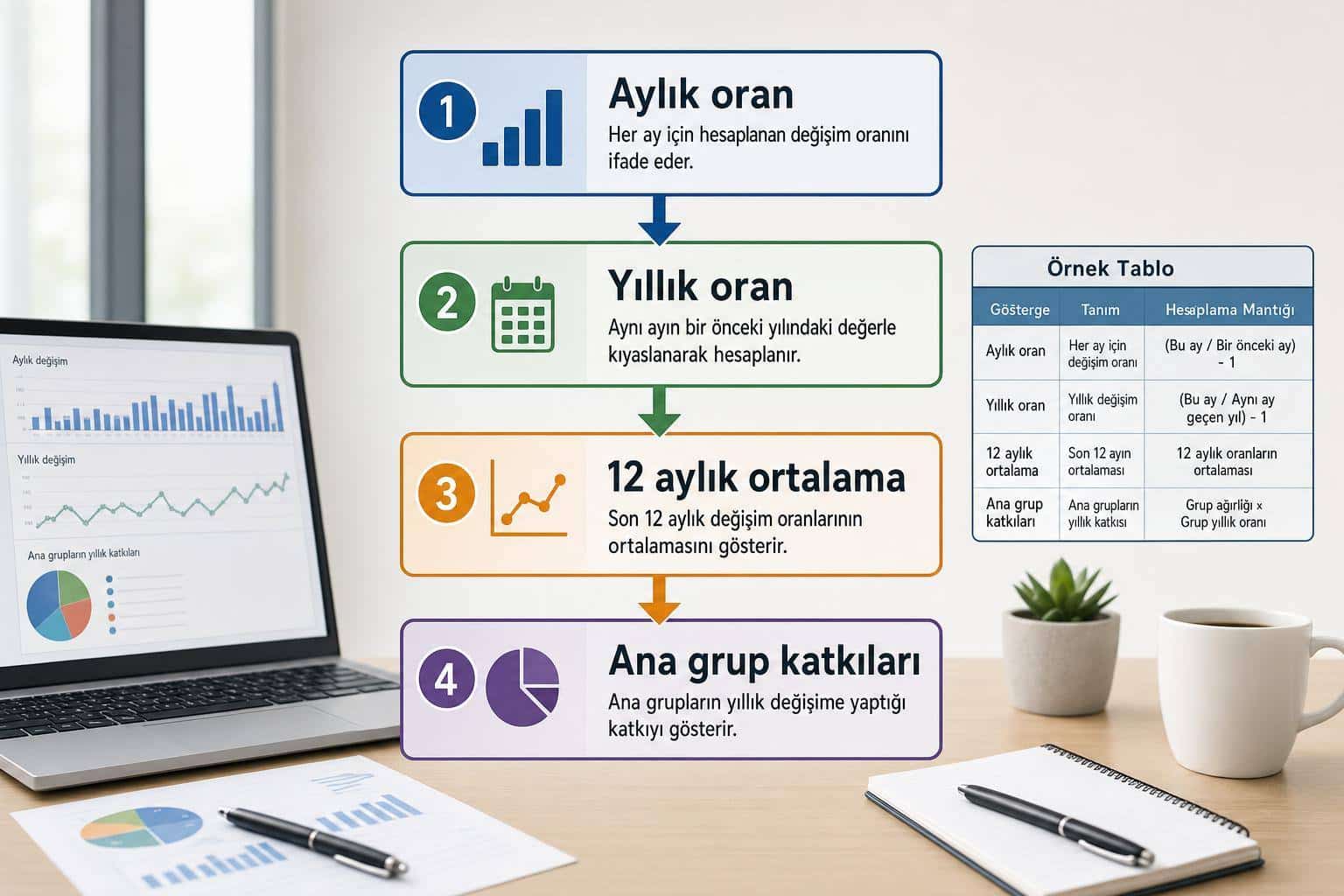 Ağustos 2026 Enflasyon Verisi Ne Anlama Geliyor? TÜFE Nasıl Okunur? 2 enflasyon verisi hakkında görsel özet