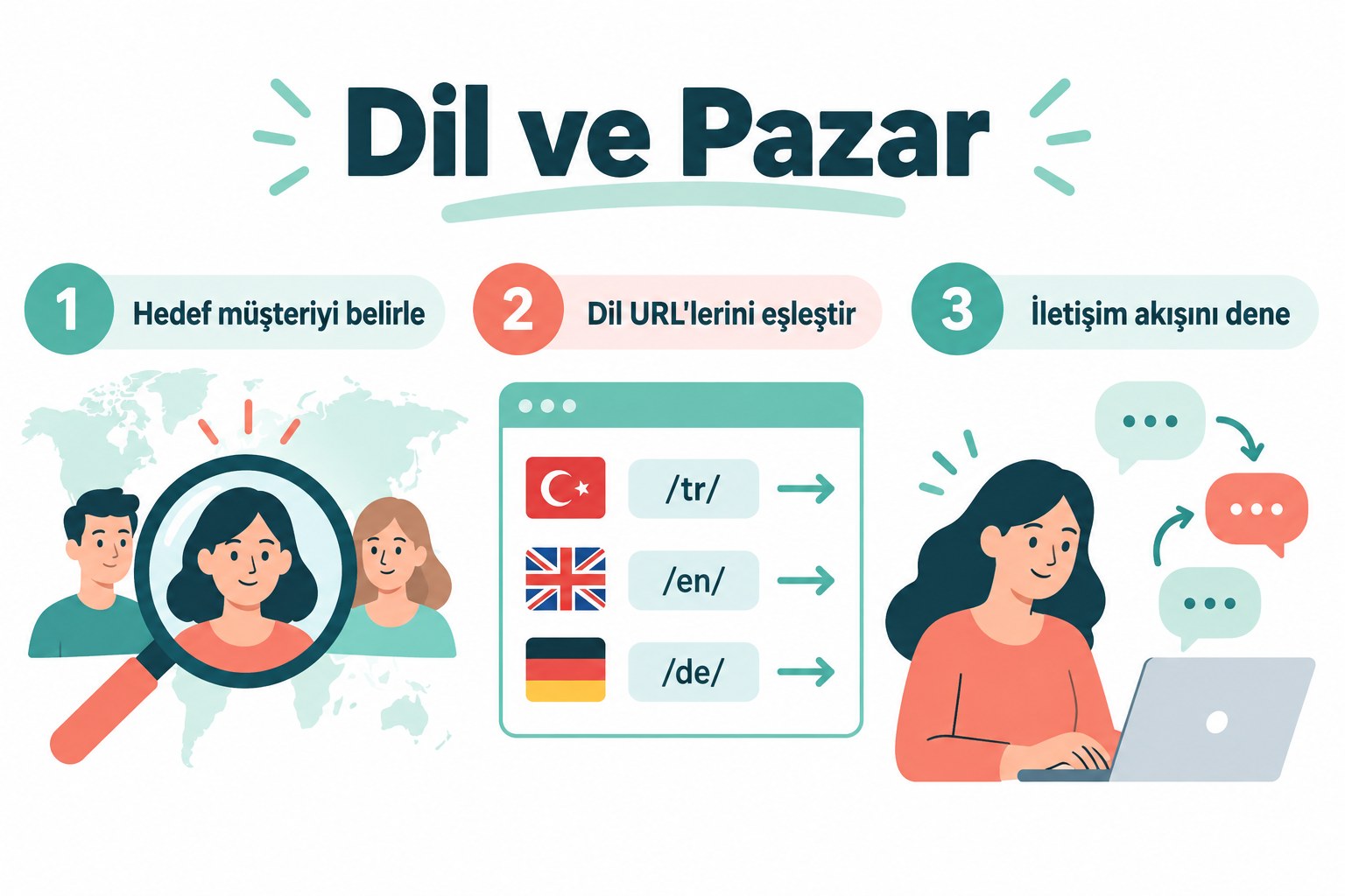 Çok Dilli Site SEO Planlama: Türkçe ve İngilizce Sayfalar Nasıl Ayrılır? 2 Çok Dilli Site SEO Planlama: Türkçe ve İngilizce Sayfalar Nasıl Ayrılır? için kontrol adımları