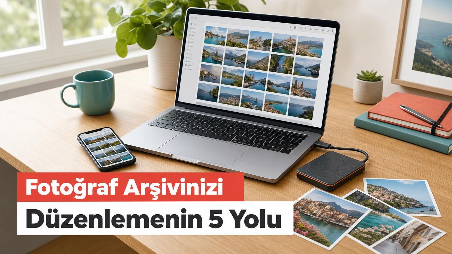 Fotoğraf arşivinizi düzenlemenin 5 yolu: bilgisayar, telefon ve harici disk