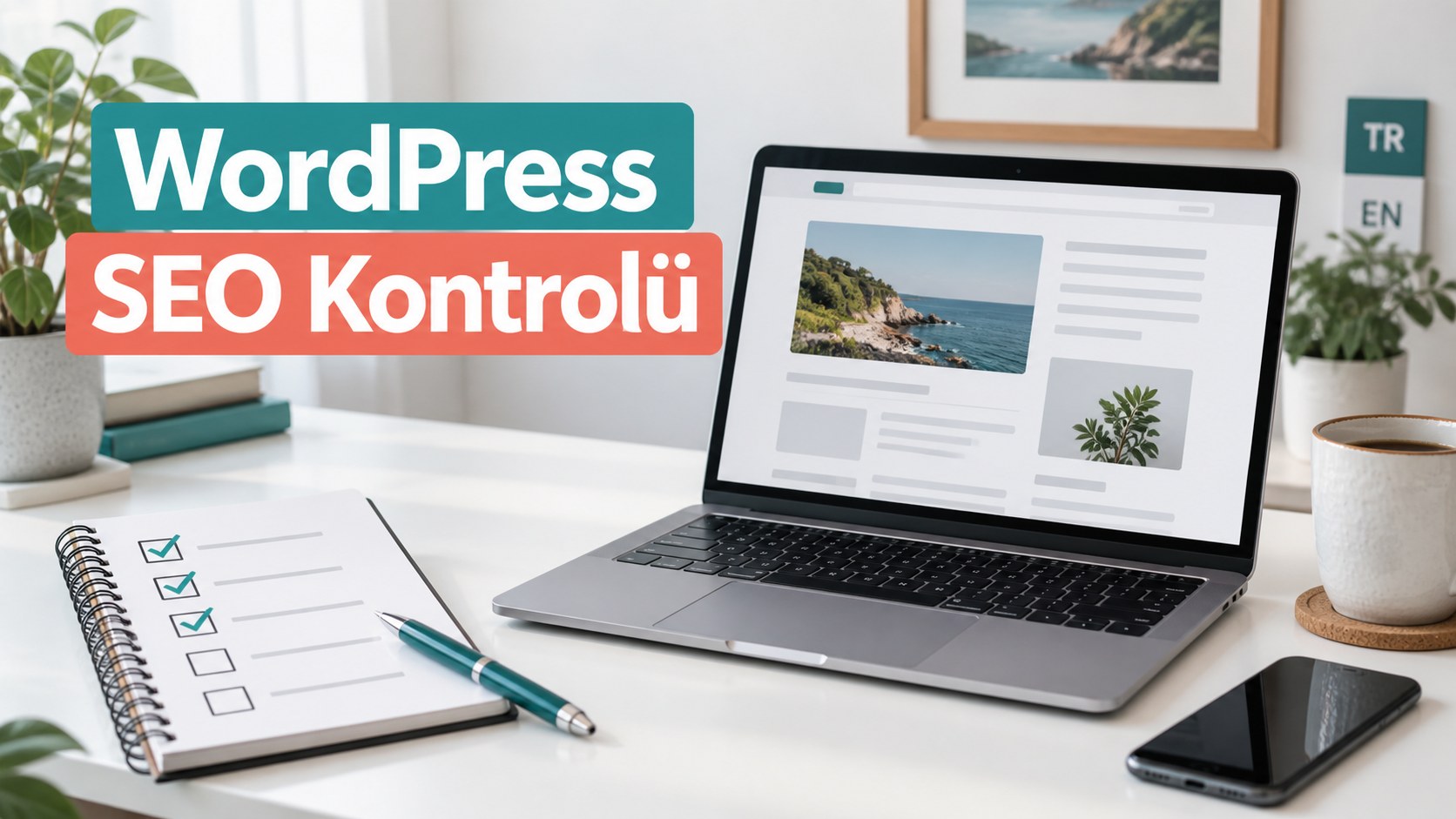 WordPress SEO Eklentisi Yeterli mi? Yayın Öncesi Kontrol Listesi konulu temsili görsel