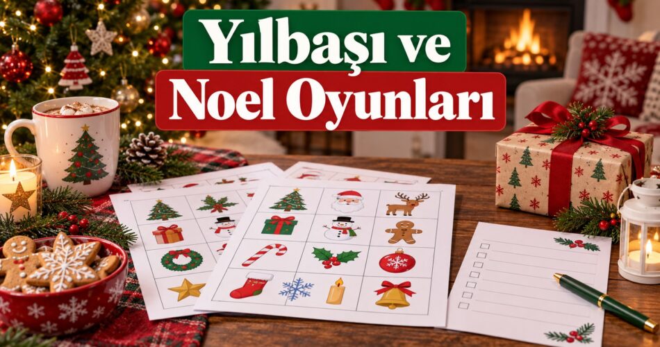 Yılbaşı ve Noel Parti Oyunları: Bingo, Hediye Çekilişi ve Hazırlık 1 Yılbaşı ve Noel Parti Oyunları: Bingo, Hediye Çekilişi ve Hazırlık konulu temsili görsel