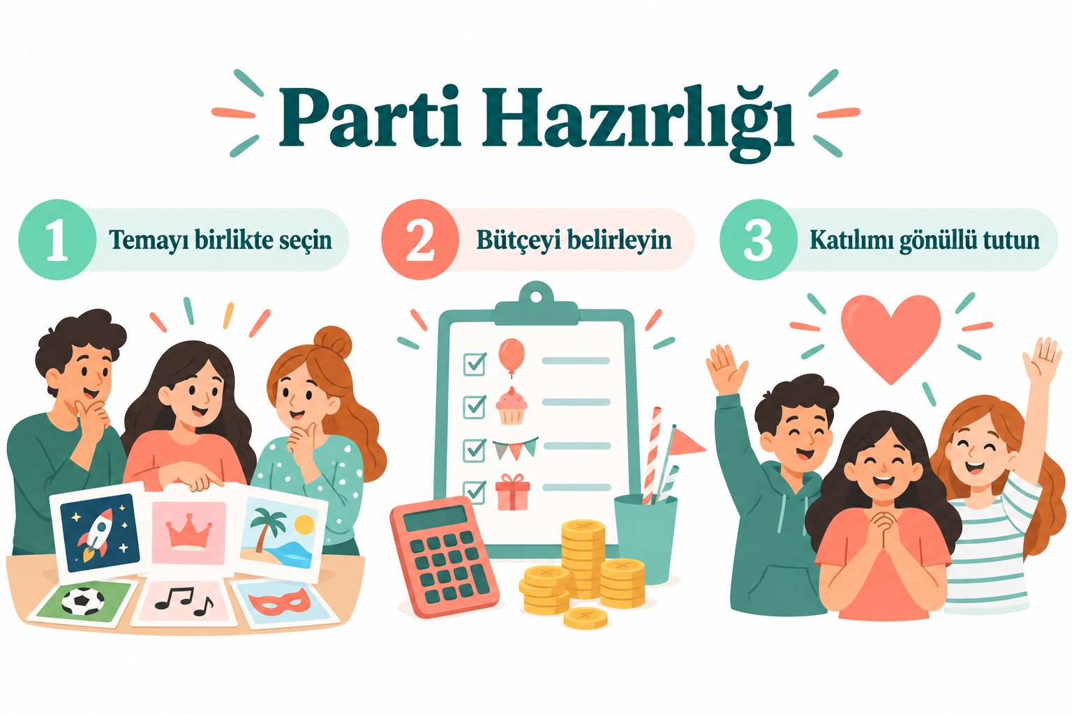 Yılbaşı ve Noel Parti Oyunları: Bingo, Hediye Çekilişi ve Hazırlık 2 Yılbaşı ve Noel Parti Oyunları: Bingo, Hediye Çekilişi ve Hazırlık için kontrol adımları
